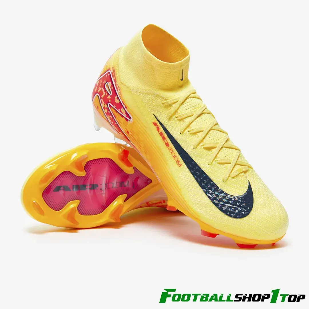ФУТБОЛЬНІ БУТСИ NIKE AIR ZOOM MERCURIAL SUPERFLY 10 ELITE x MBAPPE FG FQ8692-800