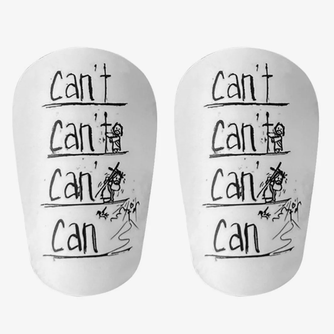 ФУТБОЛЬНІ МІНІ ЩИТКИ CAN`T WHITE/BLACK